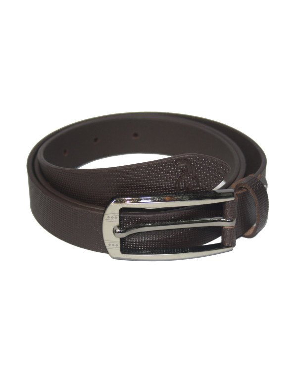 New Women Belt in Brown With Steel Pin Buckle